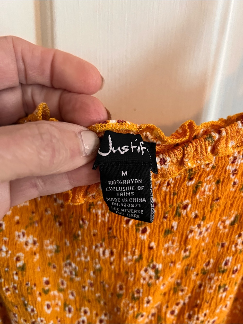 Women's Spaghetti-Strap Maxi Dress in Mustard Floral cottagecore M - Picture 2 of 8